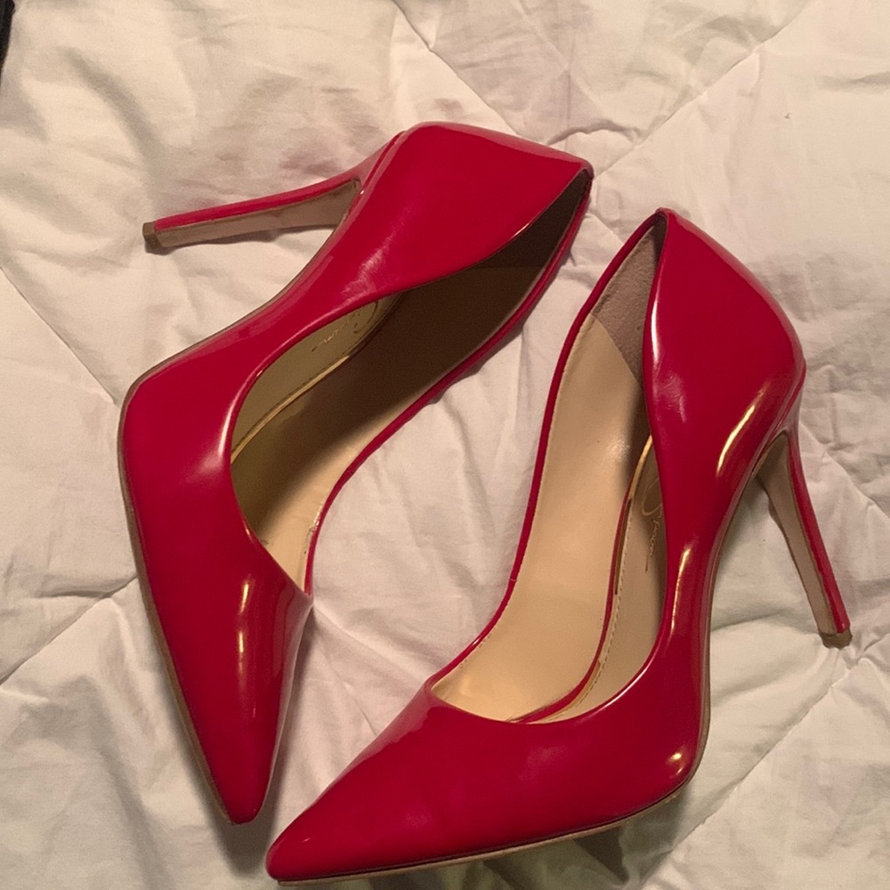 Another pair of Jessica Simpson Red Heels size 7M/37 1/2